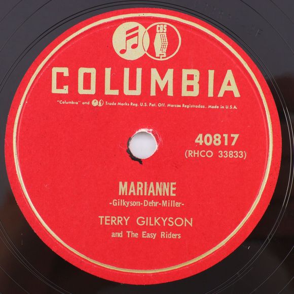 Terry Gilkyson Easy Riders Marianne/Goodbye Chiquita - 1957 78 rpm Record 40817 - Picture 1 of 16